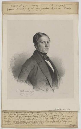 Bildnis des Friedrich August Wilhelm Bischoff