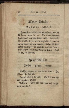 Vierter Auftritt. - Sechster Auftritt.