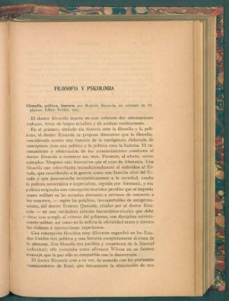 Filosofía y psicología