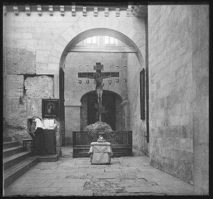 Türrest im Alexanderhospiz Propyl. [Jerusalem]