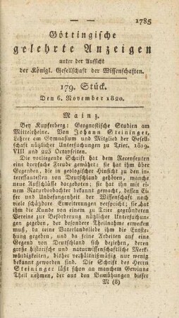 1820, 179: Stück
