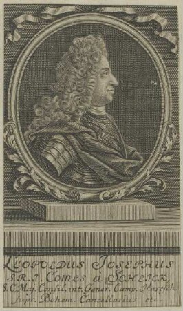 Bildnis des Leopoldus Josephus à Schlick