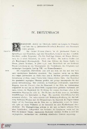 ⟦Dietzenbach⟧