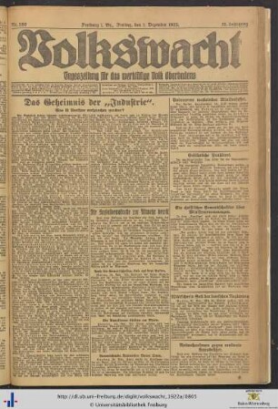 Nr. 280-303 (Dezember 1922)