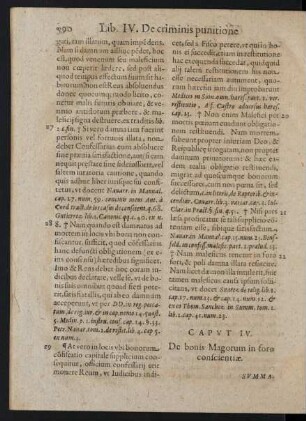 Caput IV. De bonis Magorum in foro ...