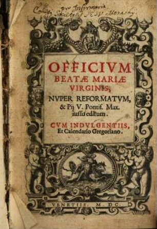 Officium Beatae Mariae Virginis