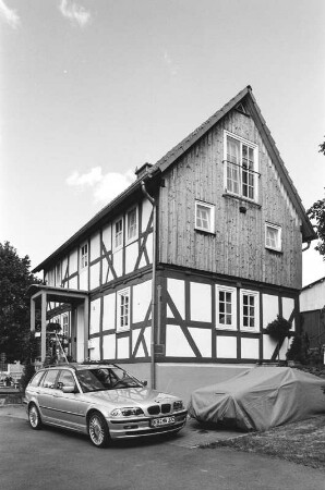 Wohnhaus (Wohnhaus, Fachwerk); Frankenberg, Winkelweg 5