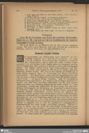 Deutsche Sandell-Platten