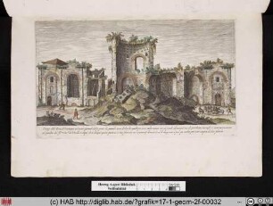 Vestigij delle Terme Constantino nel monte quirinale
