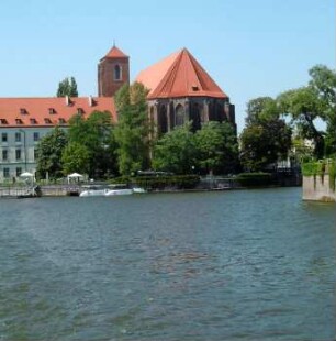 Breslau: St. Maria auf dem Sande Augustiner-Chorherrenstift (heute Universitätsbibliothek)