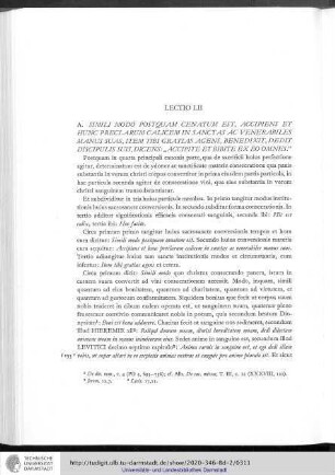Lectio LII