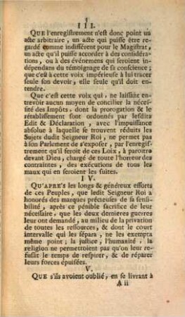 Extrait Des Registres Du Parlement De Bordeaux : Du 19 Août 1763