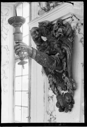 Salem Schloss Salem Abteigebäude Kaisersaal Kerzehalter
