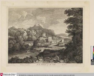 [Berglandschaft mit Festung]