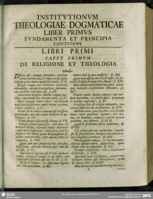 Liber Primus Fundamenta Et Principia Continens