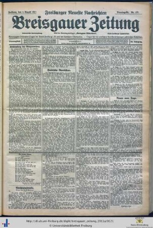 Nr. 177-203 (August 1911)