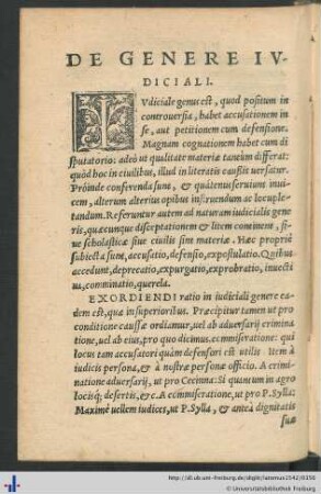 De Genere Iudiciali