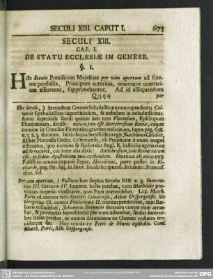 Seculi XIII