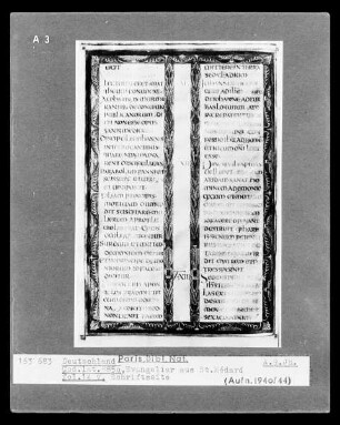 Evangeliar aus Saint-Médard in Soisson — Evangeliar aus Saint-Médard in Soisson, Folio 14versoTextblatt