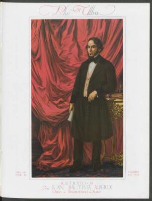 Retrato de Don Juan Bautista Alberdi
