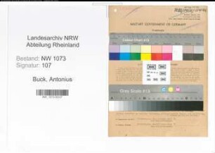 Entnazifizierung Antonius Buck , geb. 22.01.1914 (Steuerinspektor)