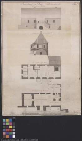Zeichnung des Brauhauses im Amt Sittichenbach