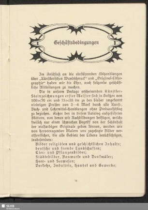 Geschäftsbedingungen