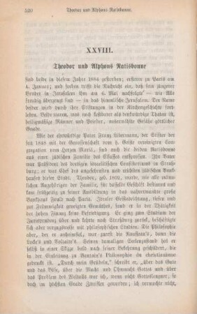 520-530 Theodor und Alphons Ratisbonne