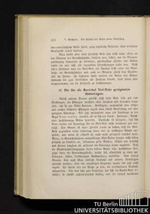 17. Die für die Maréchal Niel-Rose geeigneten Unterlagen.