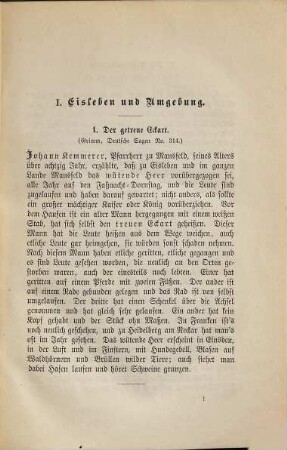 Sagen der Grafschaft Mansfeld und ihrer nächsten Umgebung