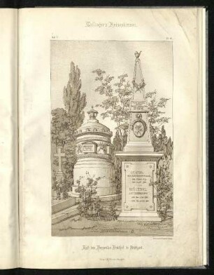 Auf dem Hoppenlau-Friedhof in Stuttgart.