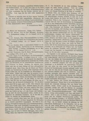 329-330 [Rezension] Aus Natur und Geisteswelt ; Bde. 180, 186, 155, 491, 383