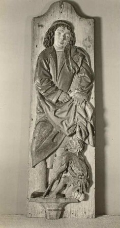 Heiliger Martin mit Bettler (Relief-Konsolfigur)
