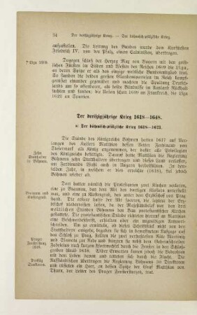 Der dreißigjährige Krieg 1618-1648