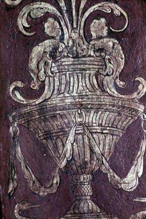 Höfische Figurengruppen in Scheinarchitektur