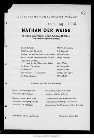 Nathan der Weise
