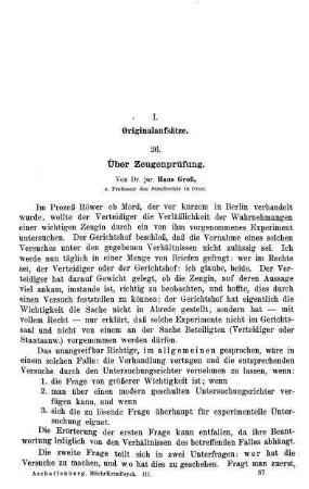 577-580, Über Zeugenprüfung