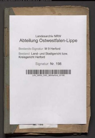 Bezirkswechsel der Gerichtsboten
