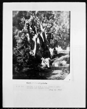 Kentaur und Nymphe