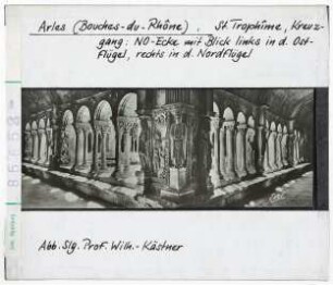 Arles: St. Trophime, Kreuzgang, Nordostecke