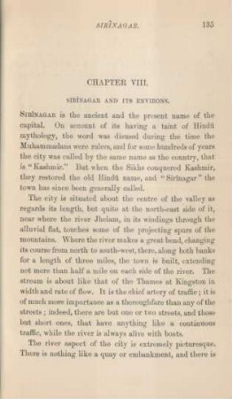 Chapter VIII. Sirînagar and its environs