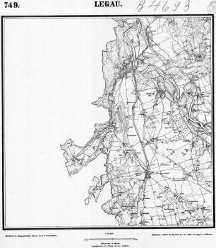 749 Legau [Topographische Karte von Bayern 1:25.000 (Positionsblätter)]