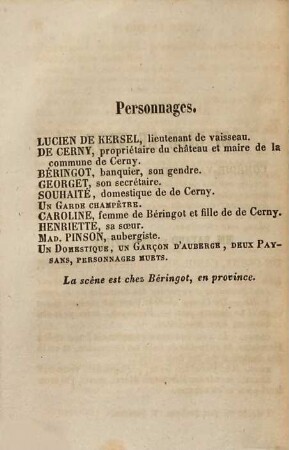 Si dieu le veut : comédie-vaudeville en trois actes