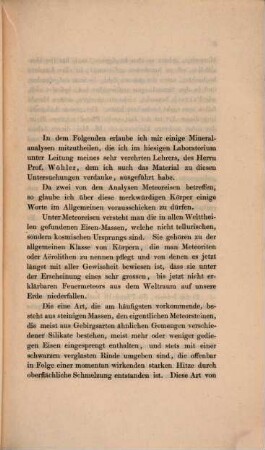 Analysen einiger Mineralien : Inaugural-Dissertation zu Erlangung der philosophischen Doctorwürde