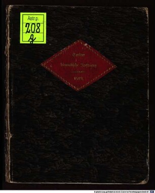 Bedeutnus vnd Offenbarung warer hymlischer jnfluentz des hocherfarnen Magistri Johannis Carionis Bütickheymensis C. F. G. vo[n] Brandemburg Mathematici : von jaren zu jarn werende, Biß man schreibt. 1550. Jar, alle Landschafft Staende vnnd einfluß ... betreffendt
