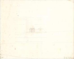 Speeth, Ferdinand; Palais - Entwürfe - Detail