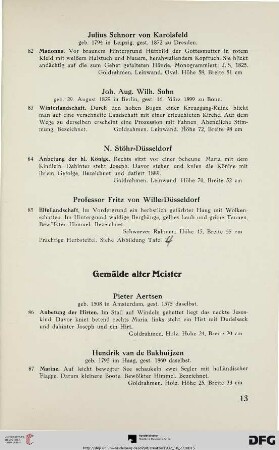 Gemälde alter Meister (Nr. 86-180)