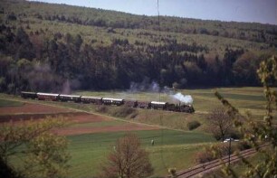 Weissach Lok 16 HzL Sonderfahrt