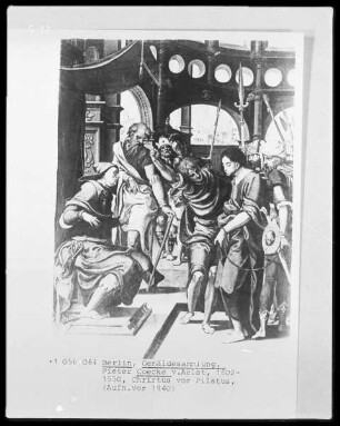 Triptychon — Christus vor Pilatus
