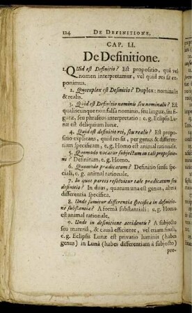 Cap. LI. De Definitione. - Cap. LIV. Partis specialis Tractatus III. De Syllogismo Sophistico.